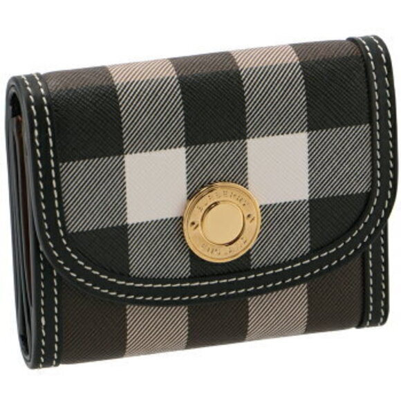 Burberry Handbags - Burberry Folding Wallet Check Pattern Tri fold